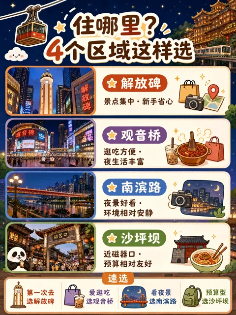 Xiaohongshu post · a five-day first-timer’s guide to Chongqing 3